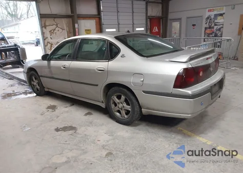 2003 Chevrolet Impala Ls из США, поврежденный, VIN 2G1WH52KX39287607